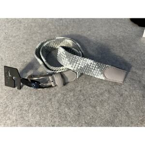 NEW Walter Hagen Stretch Belt Gray and White Size XL